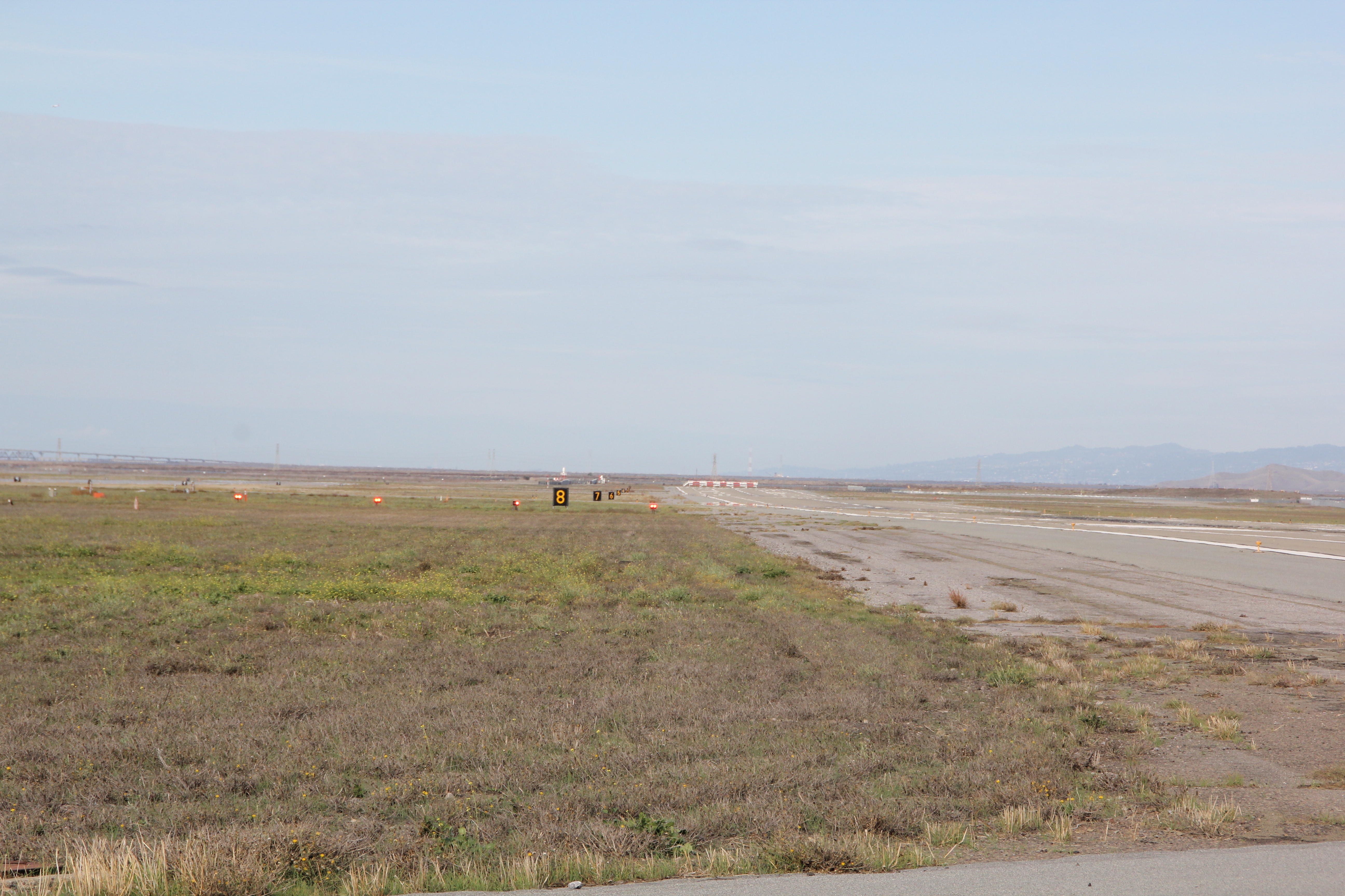 Moffett Federal Airfield aircraft runway